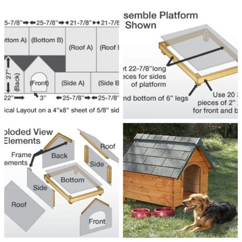 homemade metal dog house|diy outdoor dog house plans.